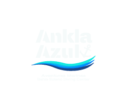 Ankla Azul white logo