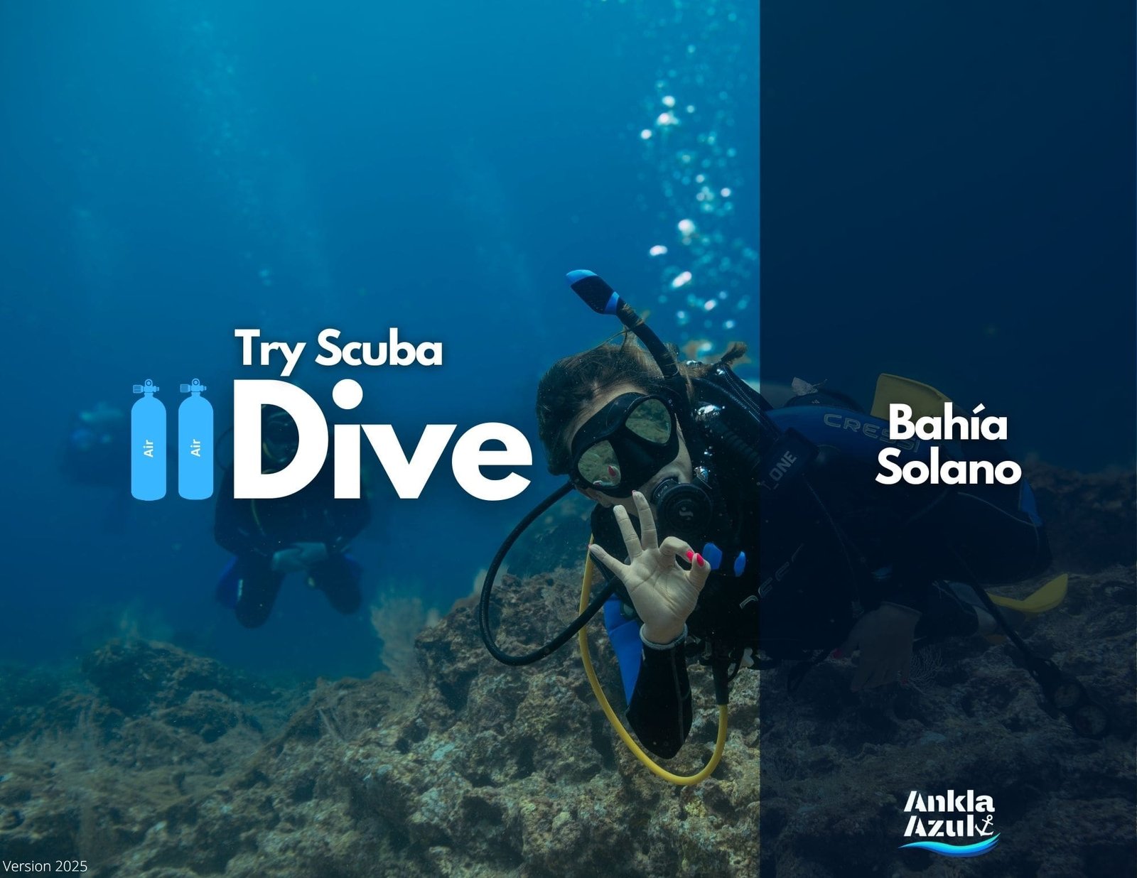 Try 2 Scuba dives in Bahia Solano